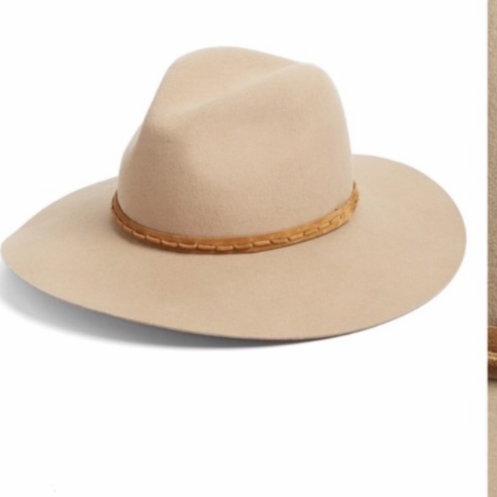 Rag and bone wool wide brim hat